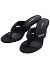 Women s Black Brand Heel Sandals COPSH34464 - COPERNI - BALAAN 1