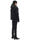 Padded hood zip up black - MONCLER - BALAAN 7