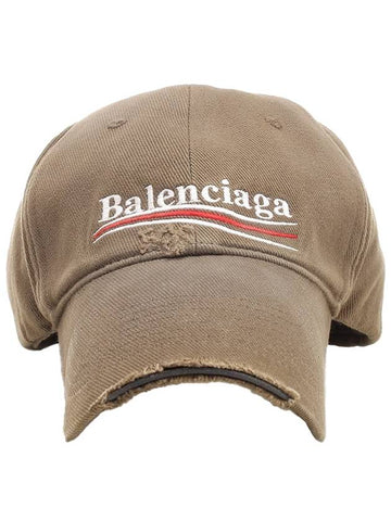 political vintage ball cap - BALENCIAGA - BALAAN.
