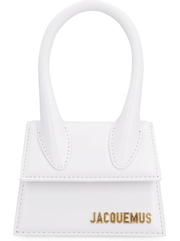 Le Chiquito Mini Tote Bag White - JACQUEMUS - BALAAN 4