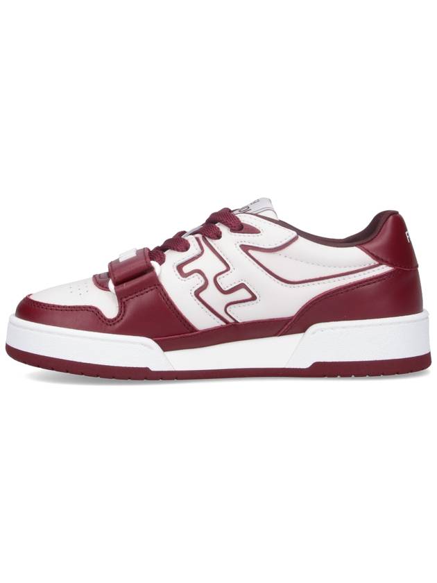 Fendi Sneakers Red - FENDI - BALAAN 3