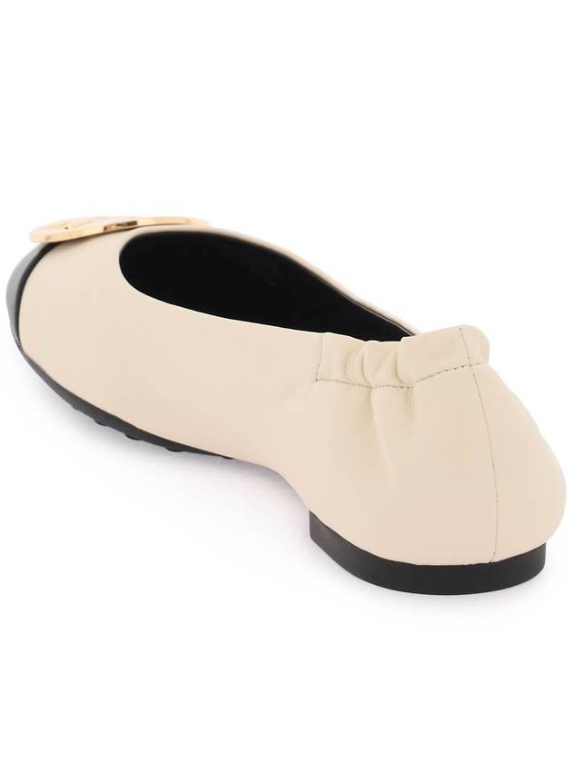 Claire Ballerina Flat Cream - TORY BURCH - BALAAN 4