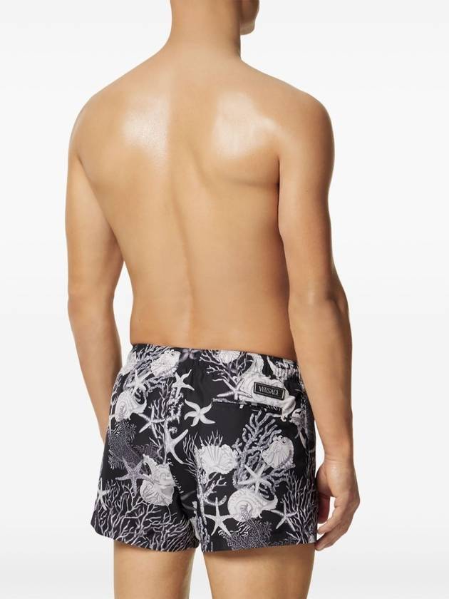 VERSACE SWIM SHORTS CORAL ALL OVER PRINT - VERSACE - BALAAN 4