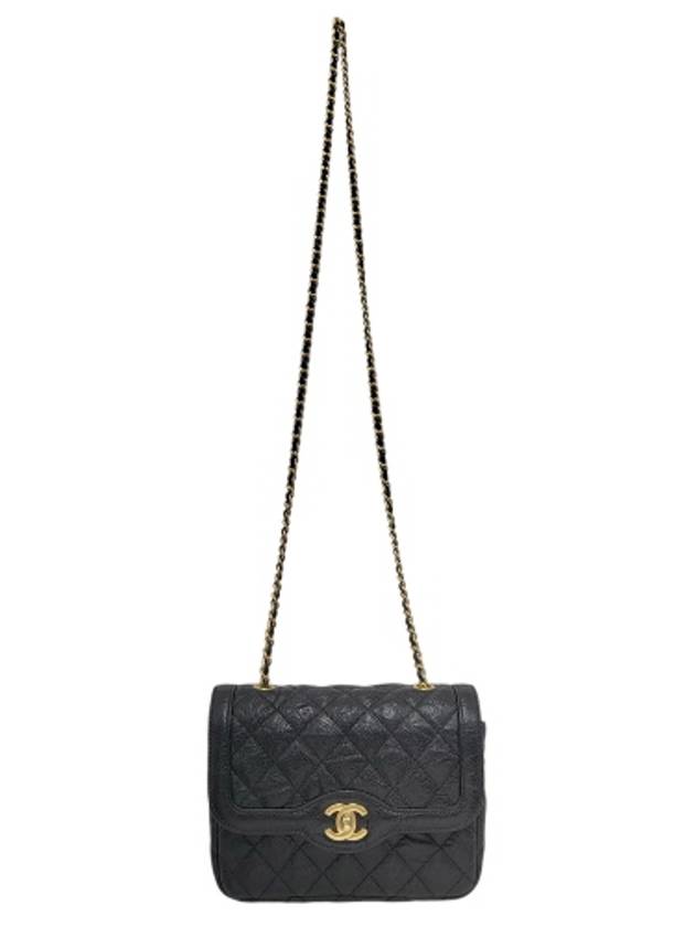 A91057 Soft caviar gold chain mini cross bag - CHANEL - BALAAN 5