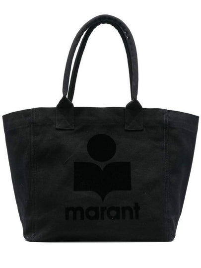 Small Yenky Logo Tote Bag Black - ISABEL MARANT - BALAAN 2