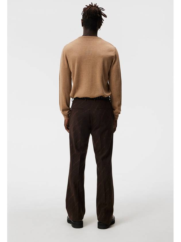 Lyle Merino Crew Neck Knit Top Chipmunk - J.LINDEBERG - BALAAN 4