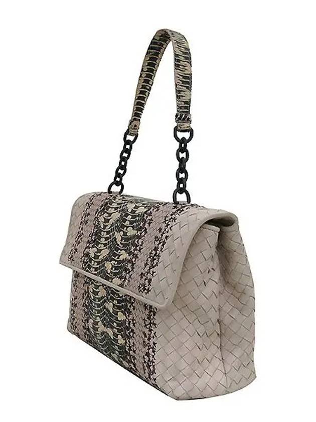 snakeskin tote bag - BOTTEGA VENETA - BALAAN 2