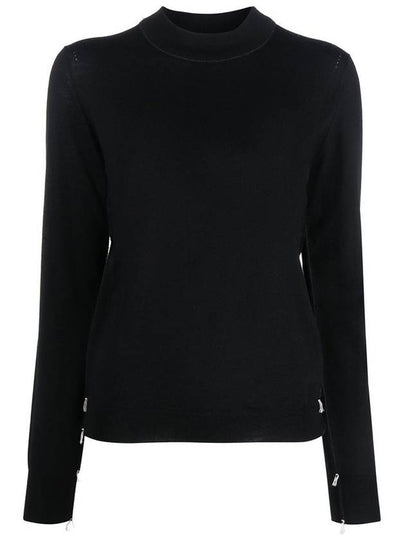 Work In Progress Wool Knit Top Black - MAISON MARGIELA - BALAAN 2