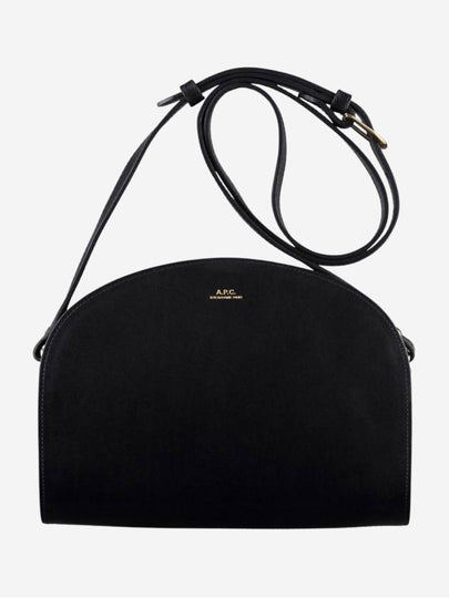 Demi Lune Half Moon Cross Bag Black - A.P.C. - BALAAN 2