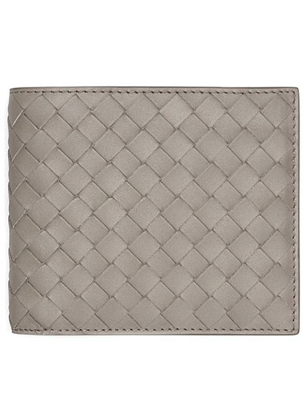 Intrecciato Weaving Half Wallet Sand Beige - BOTTEGA VENETA - BALAAN 2