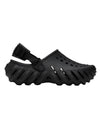 Echo Clog Sandals Black - CROCS - BALAAN 1