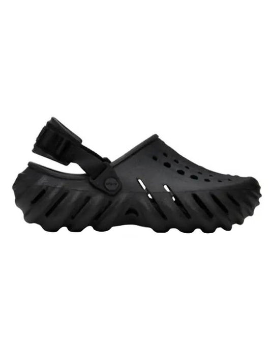 ECCO Clog Sandals Black - CROCS - BALAAN 1