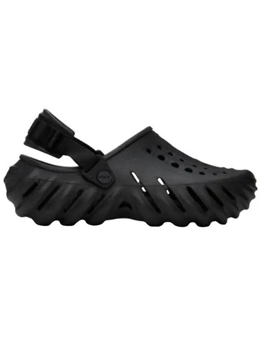 ECCO Clog Sandals Black - CROCS - BALAAN 1
