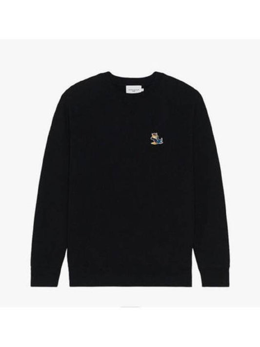 Black Sweatshirt JK00317KM0001P199 - MAISON KITSUNE - BALAAN 1