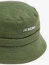 Le Bob Gajo Bucket Hat Khaki - JACQUEMUS - BALAAN 3