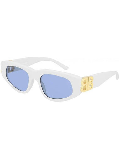 Eyewear BB0095S Dynasty D Frame Sunglasses White - BALENCIAGA - BALAAN 1