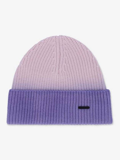 Gradient Wool Beanie Brown Lavender - JW ANDERSON - BALAAN 2