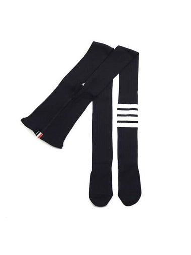 4 Bar Striped Tights Stockings Navy - THOM BROWNE - BALAAN 1