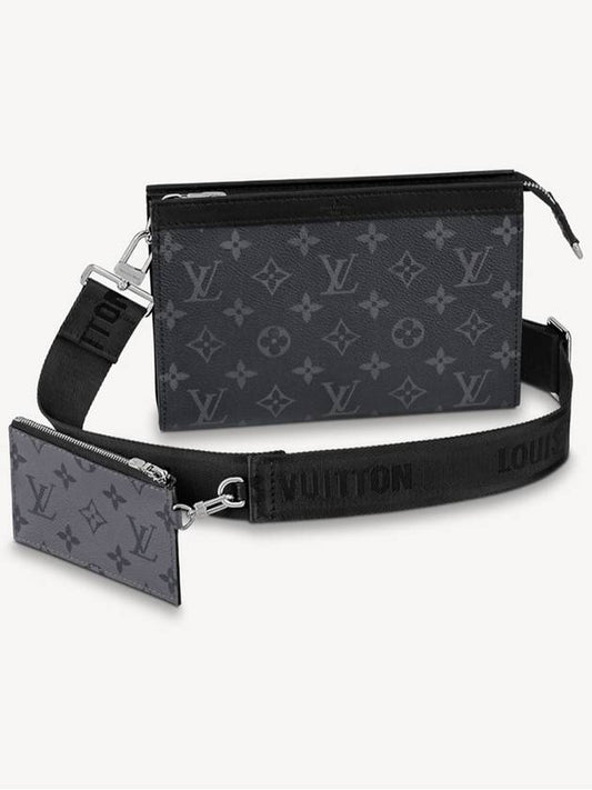 Gaston Wearable Long Wallet Black - LOUIS VUITTON - BALAAN 2