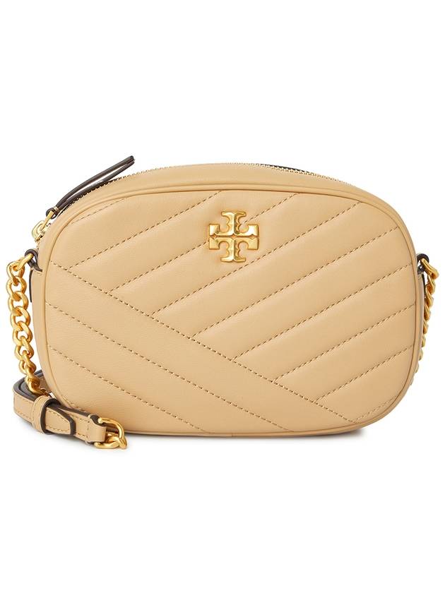 Chevron Kira Small Camera Cross Bag Desert Dune - TORY BURCH - BALAAN 2