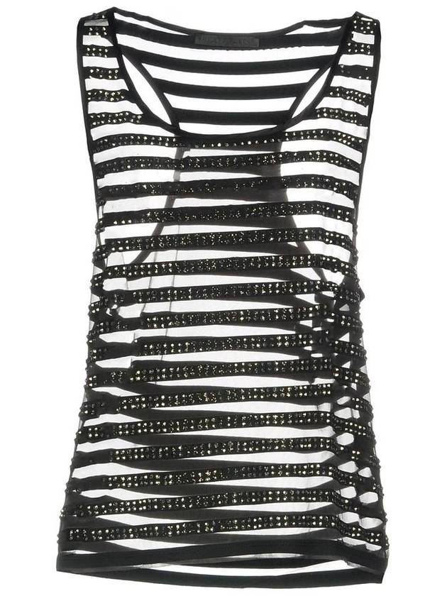 studded stripes tank top - PHILIPP PLEIN - BALAAN 2