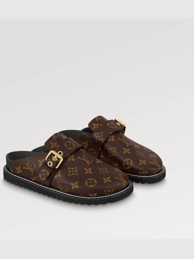 Cosy Flat Comfort Clog Brown - LOUIS VUITTON - BALAAN 4