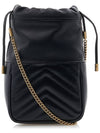 GG Marmont Mini Bag Black - GUCCI - BALAAN 4