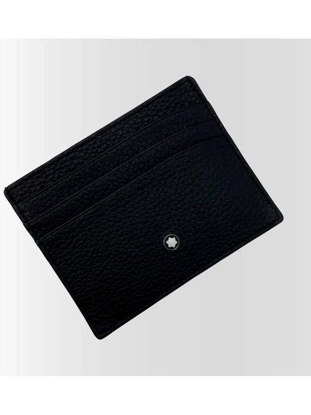 Soft Grain Card Wallet Black - MONTBLANC - BALAAN 6