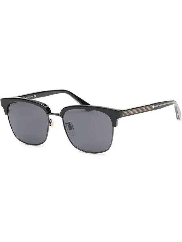 eyewear retro gold-rimmed sunglasses black - GUCCI - BALAAN 1