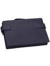 Gancini Buckle Pouch Bag Midnight Blue - SALVATORE FERRAGAMO - BALAAN 3