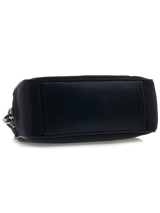 Logo Recycled Nylon Cross Bag Black - PRADA - BALAAN 6