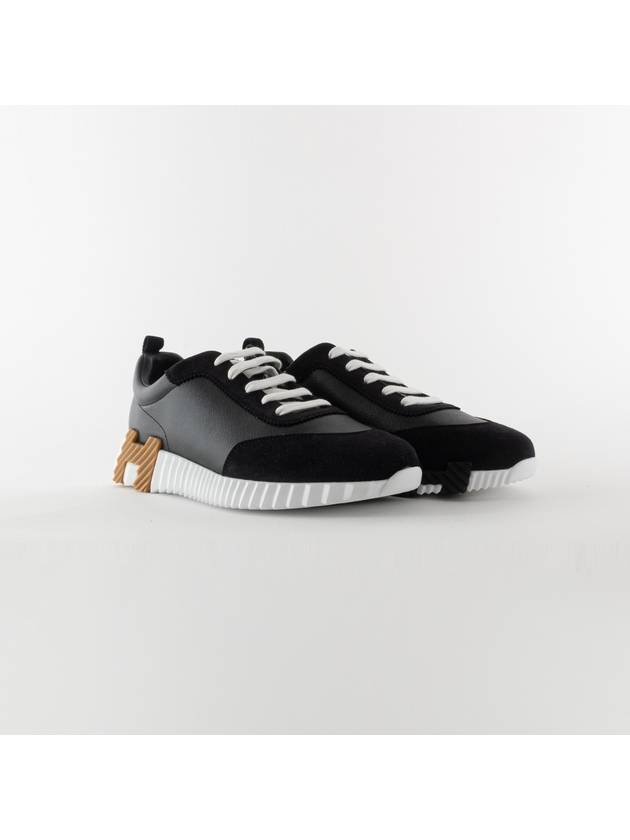 Bouncing Low Top Sneakers Noir - HERMES - BALAAN 3