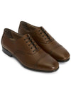 Men's Rain Toe Oxford Brown - SALVATORE FERRAGAMO - BALAAN 4