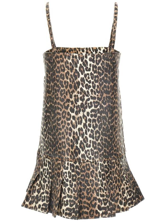 Ganni Leopard Mini Dress - GANNI - BALAAN 2