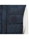 Paisley Padding Vest Navy - ETRO - BALAAN 11