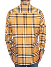 Men's Vintage Check Long Sleeve Shirt Dusty Orange - BURBERRY - BALAAN 5