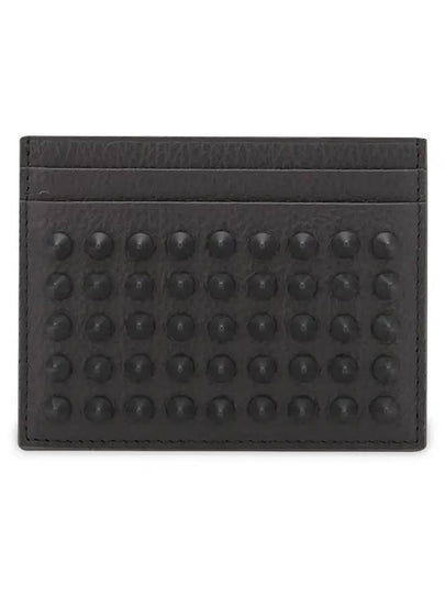 Kios Spike Card Wallet Grey - CHRISTIAN LOUBOUTIN - BALAAN 2