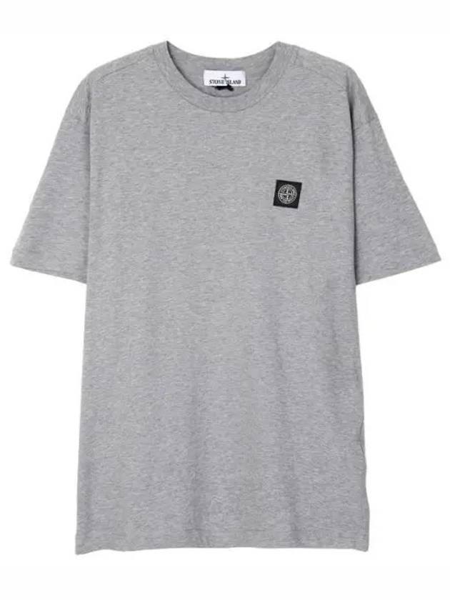 Cotton Jersey Short Sleeve T Shirt Slim Fit Men s Tee - STONE ISLAND - BALAAN 1