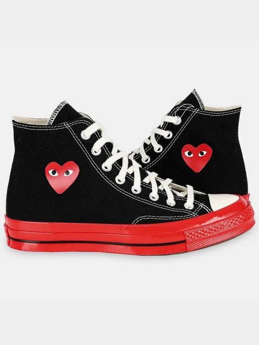 Chuck 70 High Top Sneakers P1 K124 1 Black - COMME DES GARCONS - BALAAN 2