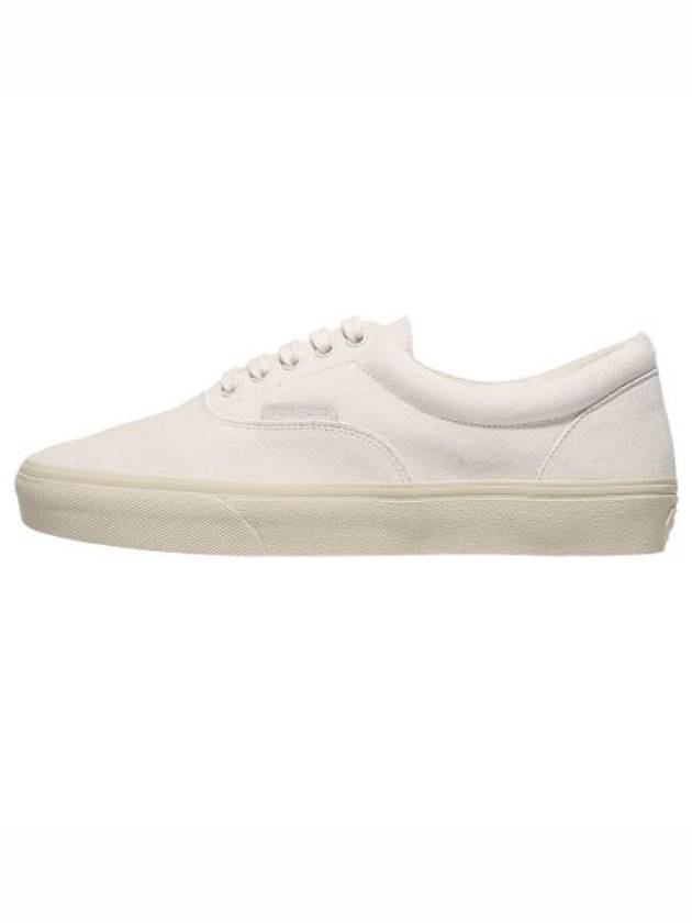 Men's Leather Low Top Sneakers White - TOM FORD - BALAAN 3