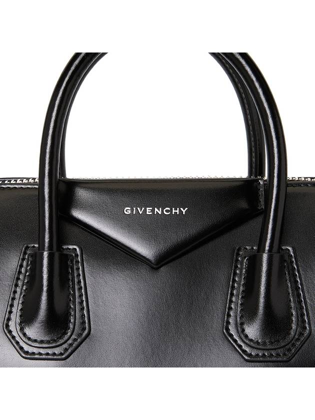 Antigona Leather Small Tote Bag Black - GIVENCHY - BALAAN 9