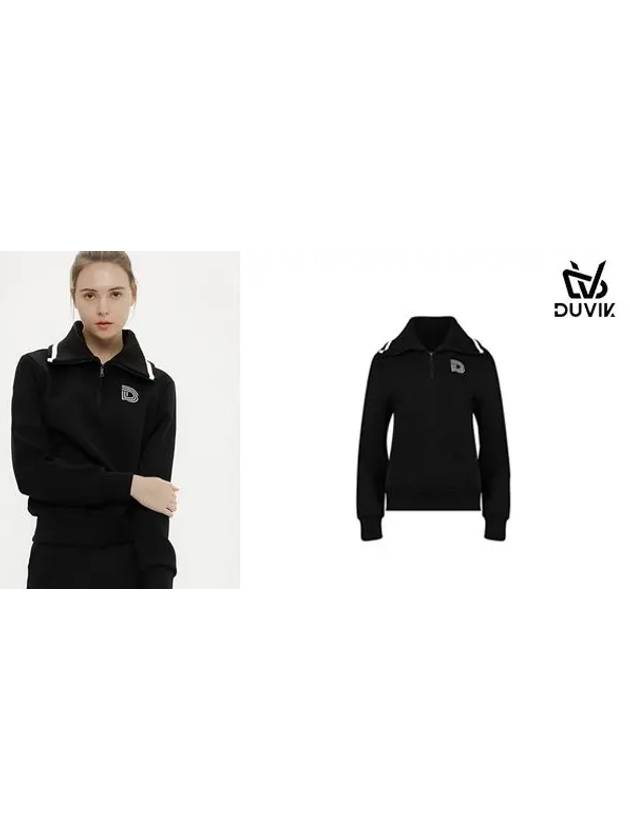 knit zip-up blouson long sleeve t-shirt DD3WTS155BK - DUVIK - BALAAN 7