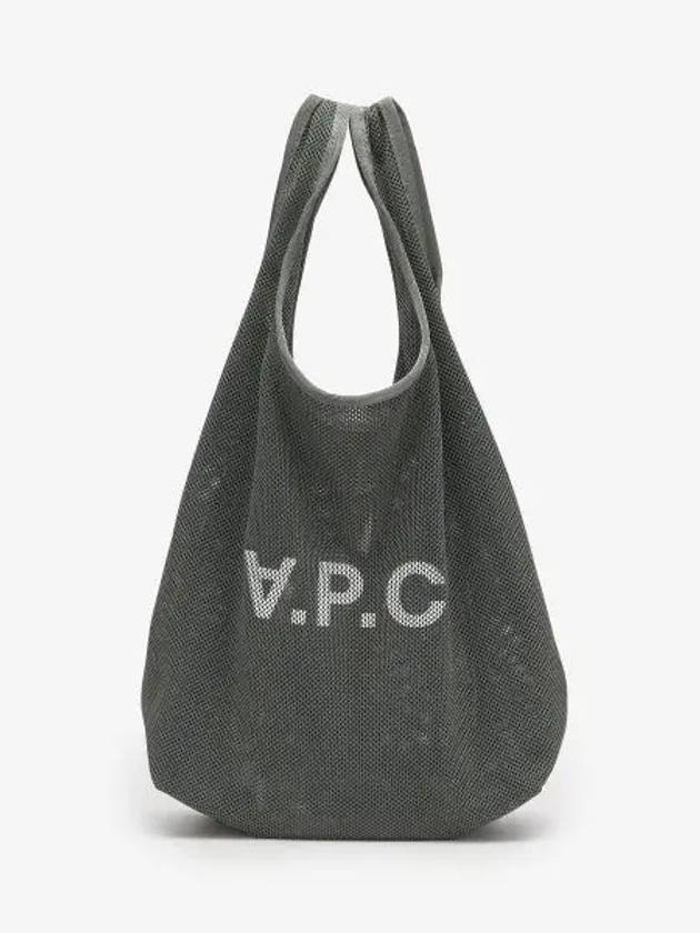 Logo Rebound Mesh Tote Bag Grey - A.P.C. - BALAAN 2