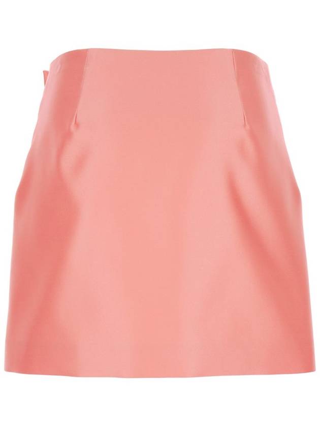 'Duchesse' Pink Wrap Miniskirt In Viscose Blend Woman - PHILOSOPHY DI LORENZO SERAFINI - BALAAN 2