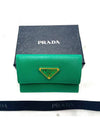 Saffiano triangle logo snap card wallet mango 1MF028 - PRADA - BALAAN 5