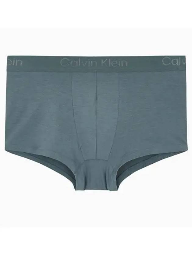 UNDERWEAR Men s CK Black Silk Knit Low Rise Trunks NB3979POF - CALVIN KLEIN - BALAAN 1