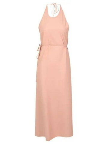 Apron Dress in Sid Pink DRAPWSSU24 - BASERANGE - BALAAN 1