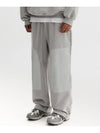 Rivet Patch String Wide Pants Grey - THEN OUR - BALAAN 2