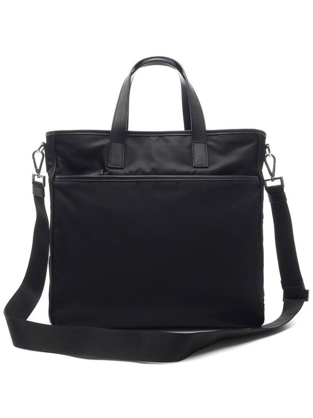 Re-Nylon Saffiano Tote Bag Black - PRADA - BALAAN 5