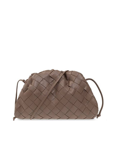 Intrecciato Mini Pouch Bag Brown - BOTTEGA VENETA - BALAAN 1